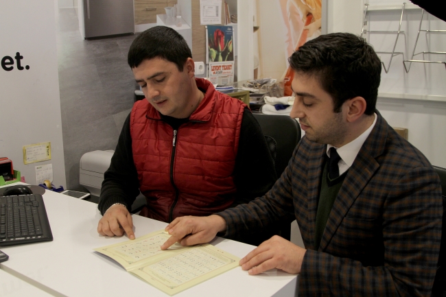 Seydikemer İlçe Müftülüğü, esnafa ve memura iş yerinde Kur'an öğretiyor